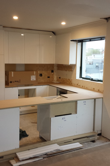 Small Modern Kitchen Renovation C South Yarra